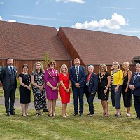 Dedication service at Arun Crematorium