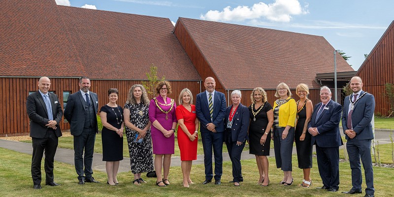 Dedication service at Arun Crematorium